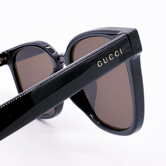 NEW GUCCI GG1346SK 002 MEN BLACK SUNGLASSES GUCCI - Picture 7 of 10
